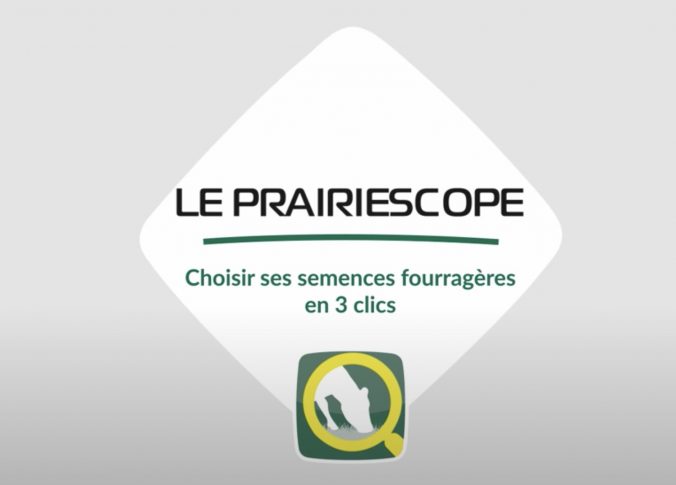 Prairiescope, choisir ses semences fourrageres