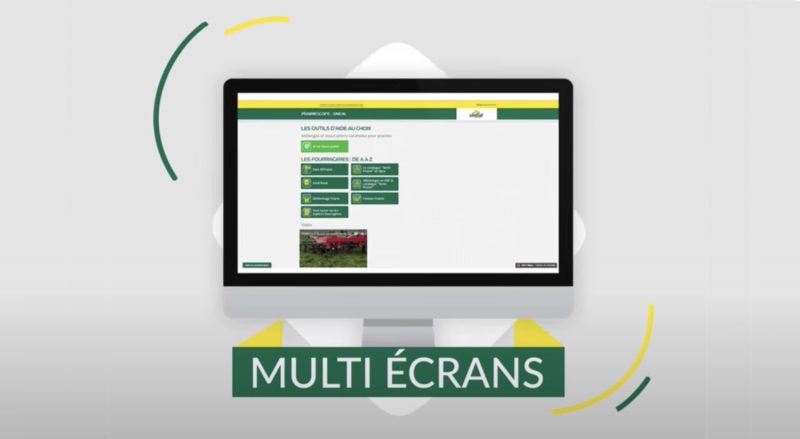 Prairiescope, visible sur multi-écrans